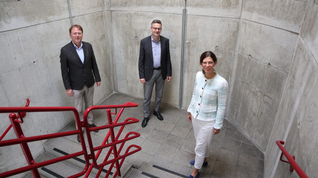 Prof. Dr. Frd G. Becker, Andreas Hettich und Prof'in Dr. Christina Hoon bilden das iFUn-Team (v.l.).