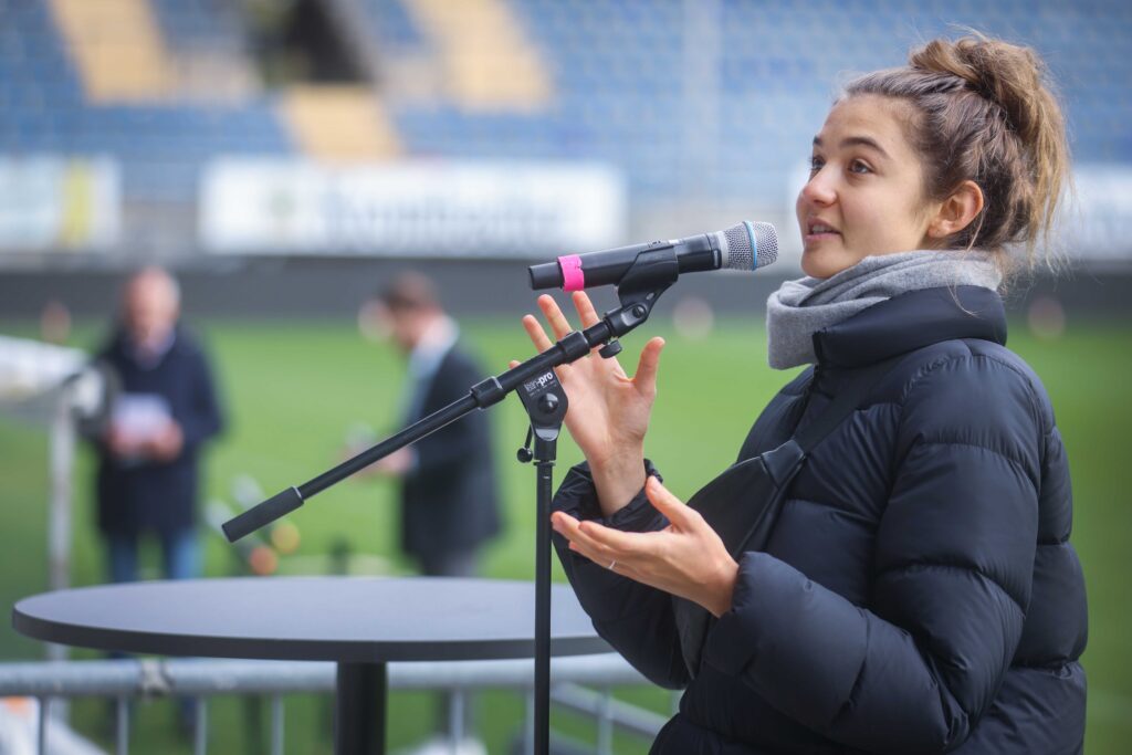 Erstsemesterbegrüßung Paulina Behrendt