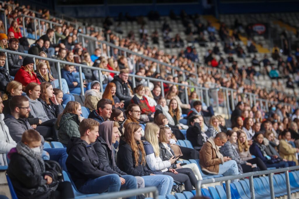 Erstsemesterbegrüßung Westtribüne