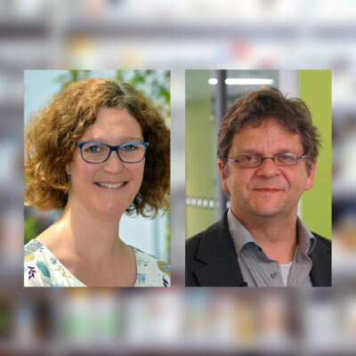 Prof'in Dr. Anja Abendroth und Prof. Dr. Mathias Albert, Fotocollage der Personen